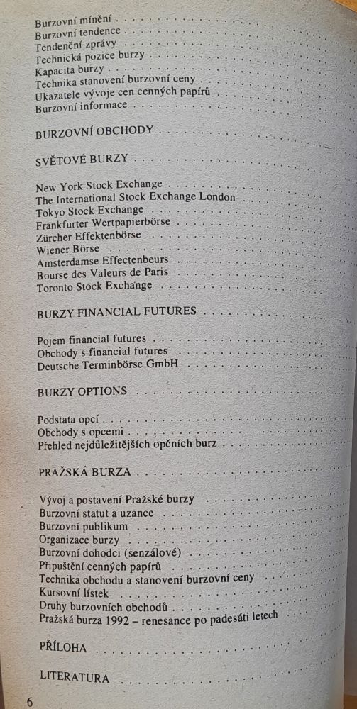Burzy a burzovní obchody