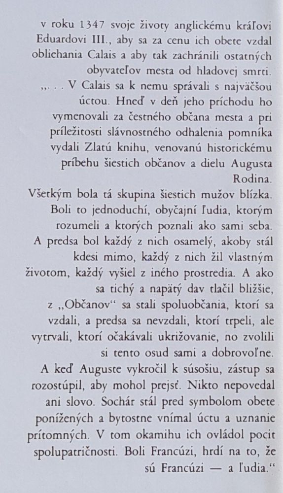 Nahý som prišiel na svet / Augusto Rodin / Osudy slávnych