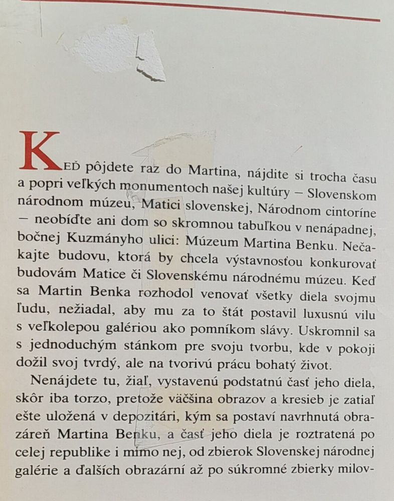 Martin Benka 1888-1971 / Príbeh maliarovho života