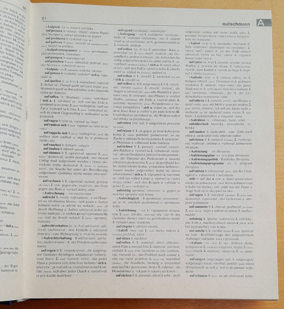 Nemecko-slovenský slovník / Deutsch-slowakisches Worterbuch