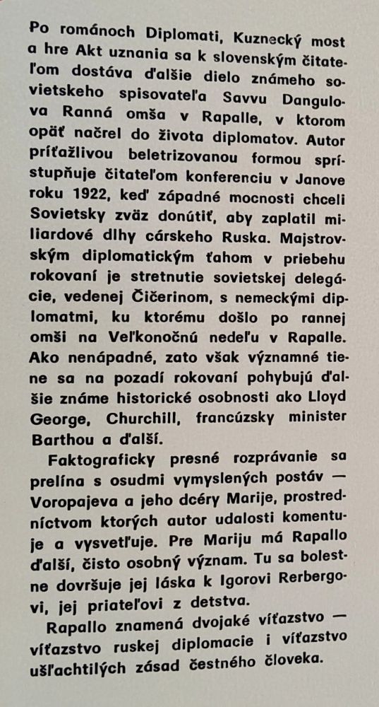 Ranná omša v Rapalle