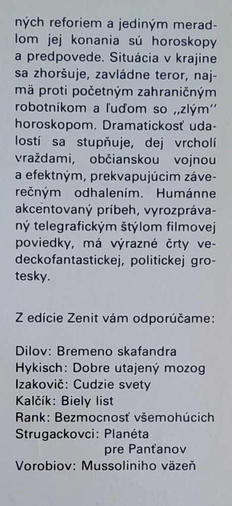 Pekná pani v Bielom dome / Edícia Zenit