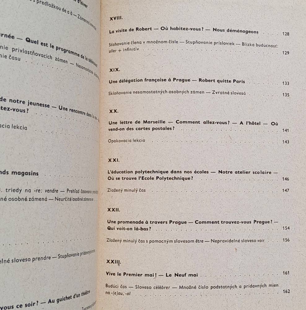 Francúzština pre 1. a 2. ročník stredných škôl