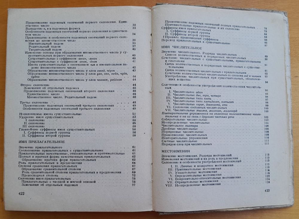 Grammatika russkogo jazyka / Dľa X - XI klassov obščeobrazovateľnych škol