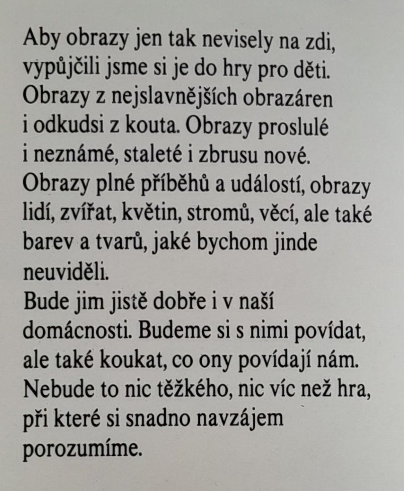Obrazárna / Všelijaké malování ke čtení a ke koukání