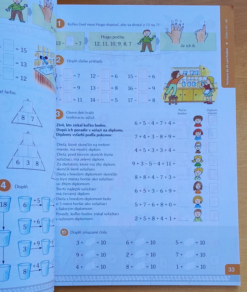 Matematika - geometria pre 2. ročník ZŠ 1. časť / Učebnica + Pracovný zošit