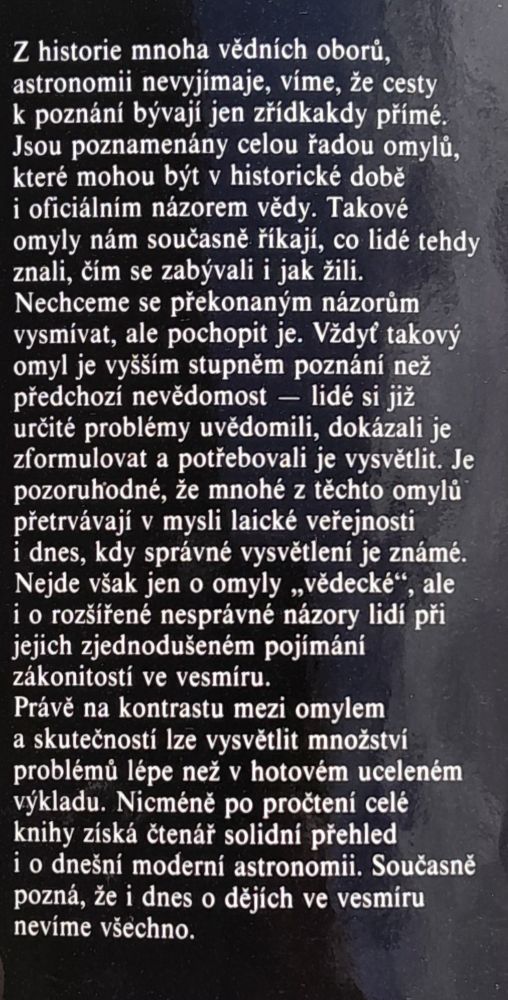 Sto astronomických omylú uvedených na pravou míru