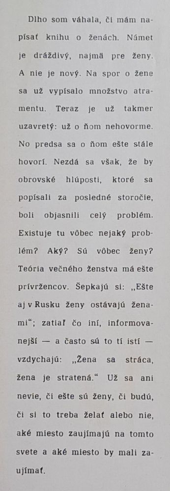 Druhé pohlavie 1. 2. / Malá moderná encyklopédia