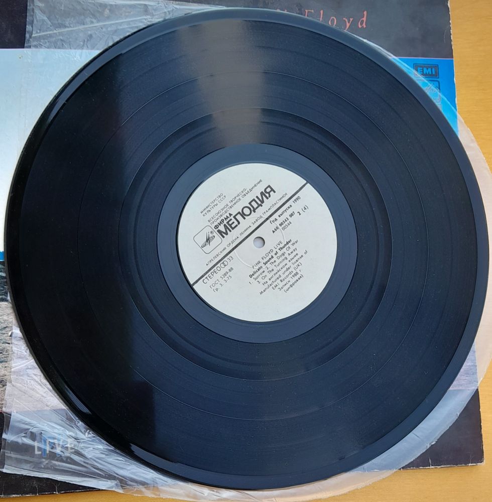 Pink Floyd, Delicate Sound of Thunder, dvojplatňa - LP platňa - Long play