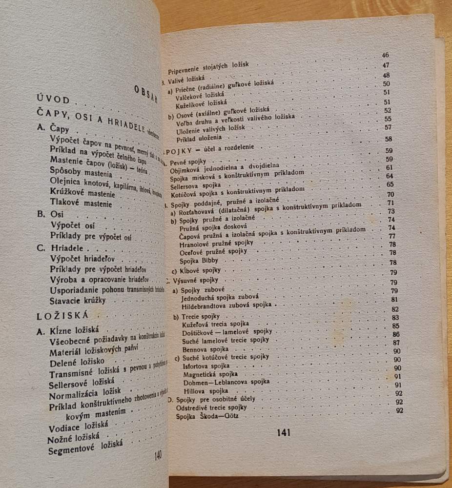 Časti strojov / 1. diel Časti spojovacie + 3. diel Časti strojov na prenášanie točivého pohybu - transmisie