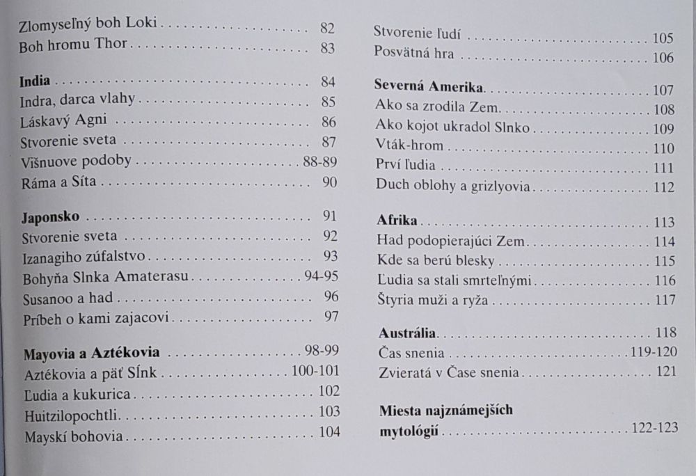 Mytológie / Objavujeme svet