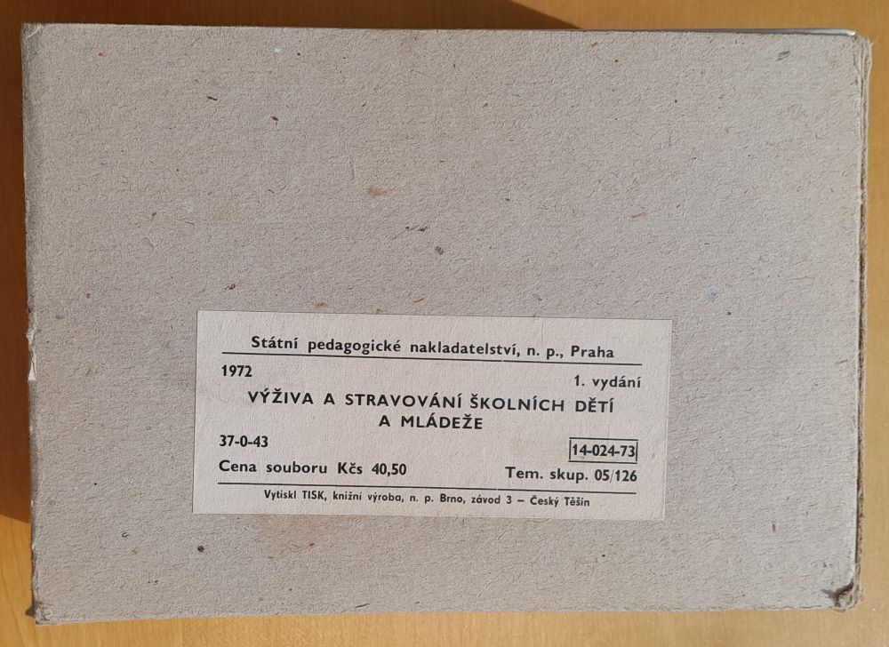 Výživa a stravování školních dětí a mládeže + Receptury s technologickými postupy