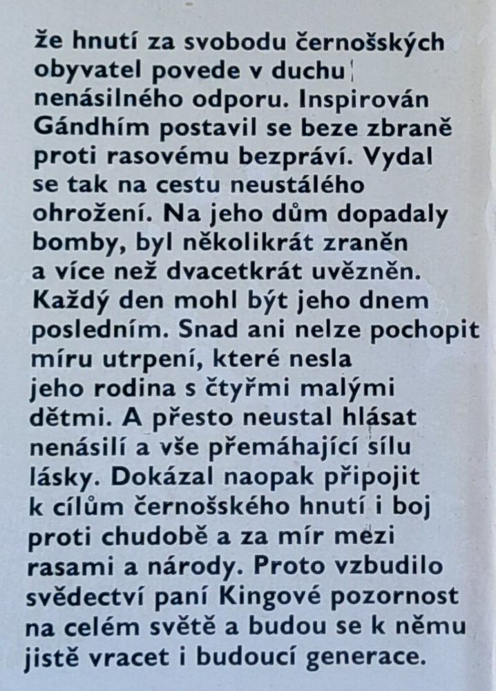 Múj život s Martinem Lutherem Kingem