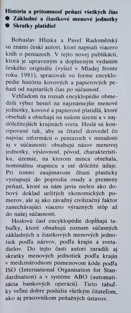 Peniaze celého sveta / Malá encyklopédia