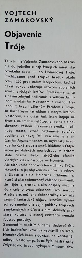 Objavenie Tróje / Klub mladých čitateľov