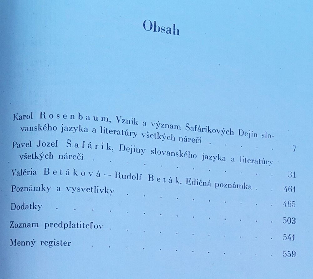 Dejiny slovanského jazyka a literatúry všetkých nárečí