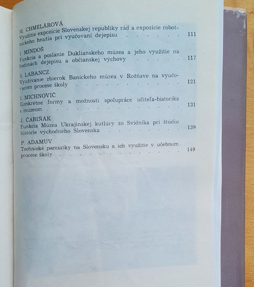 Význam spolupráce múzea a školy