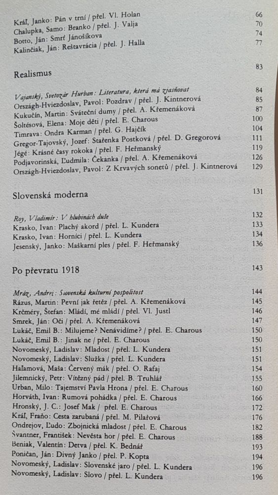 Čítanka slovenské literatury