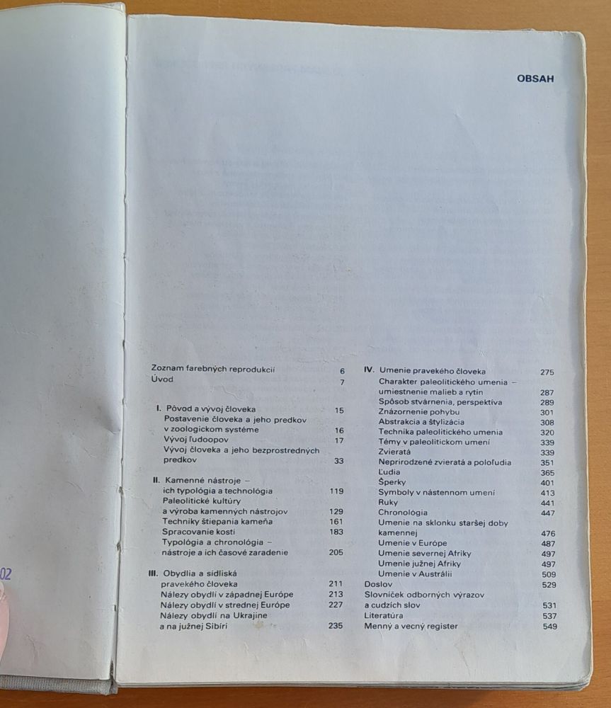 Veľký obrazový atlas pravekého človeka