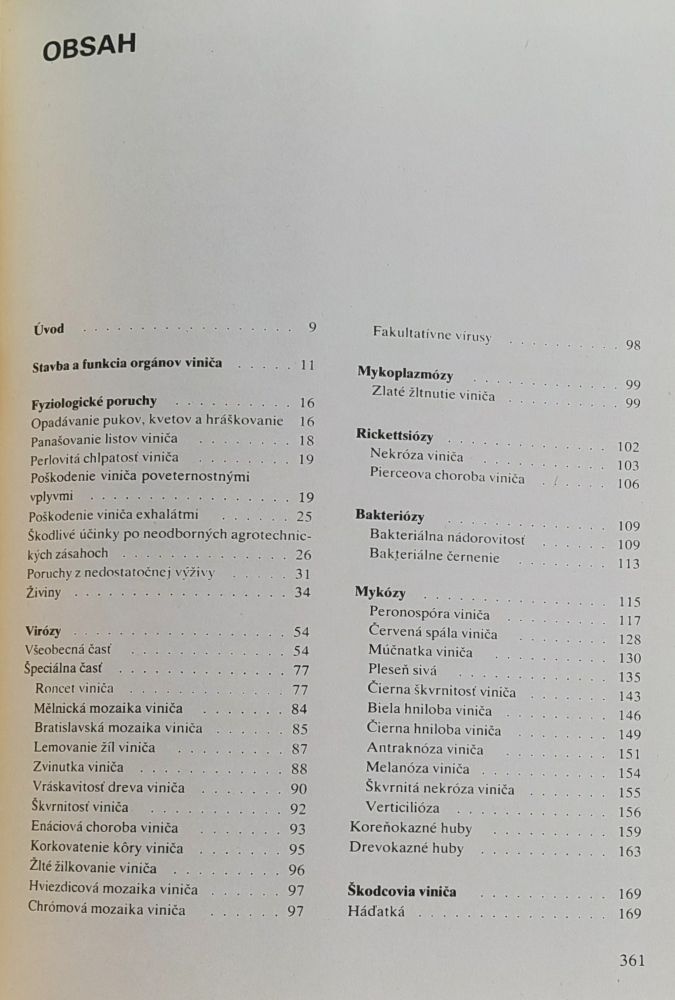 Ochrana viniča / Edícia Rastlinná výroba