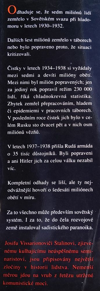 Stalin na vrcholu moci / Revoluce shora 1928-1941