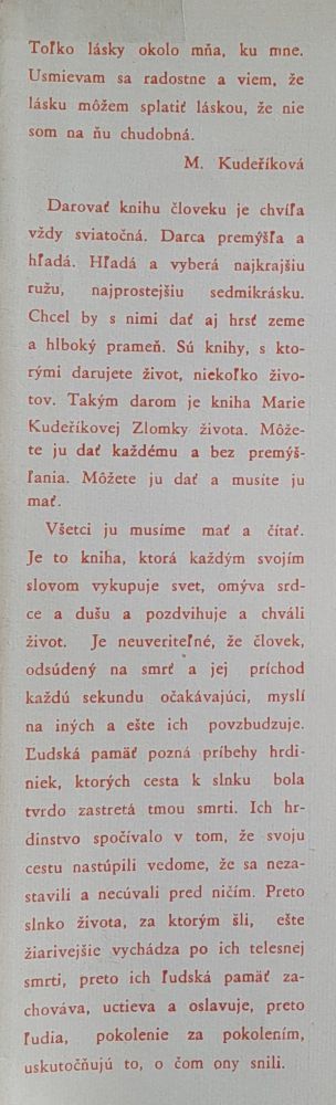 Zlomky života - Listy z väzenia