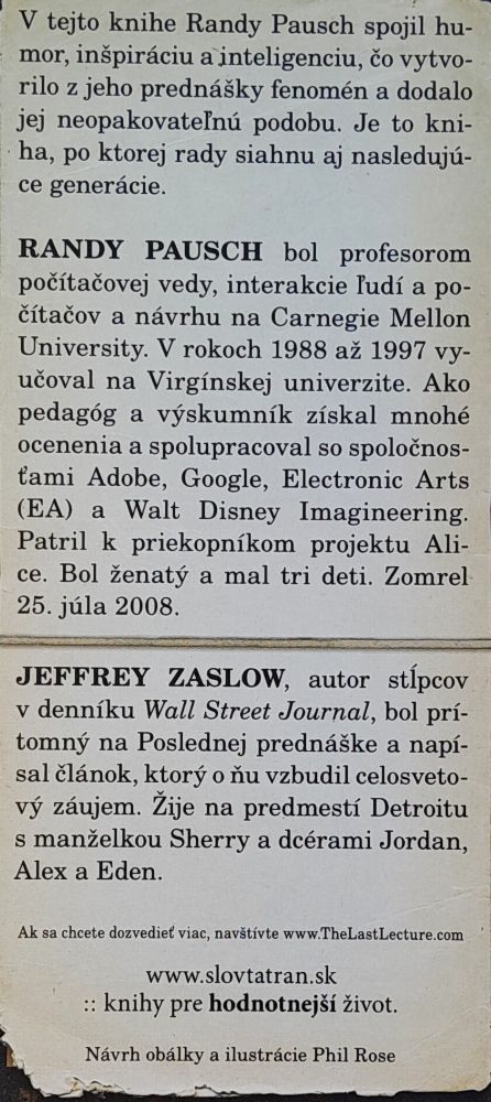 Posledná prednáška