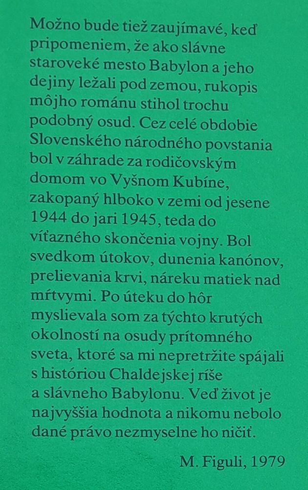 Babylon 1. 2. / Slovenská próza