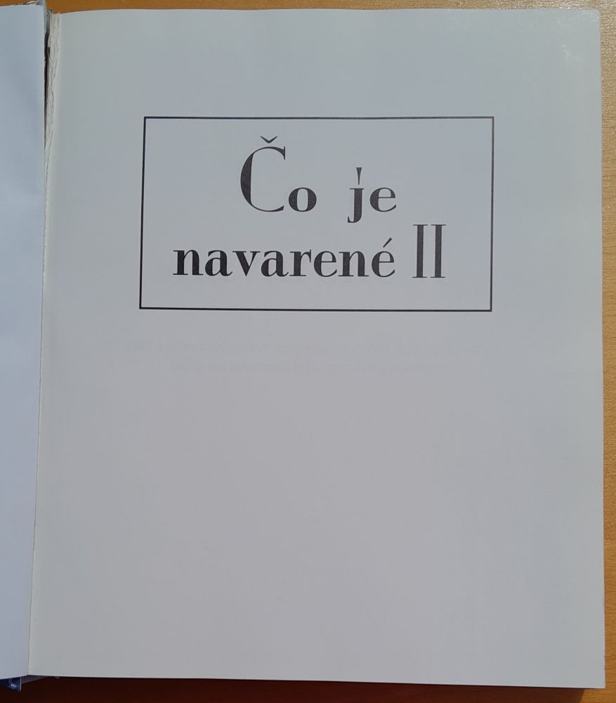 Čo je navarené?? 2. diel