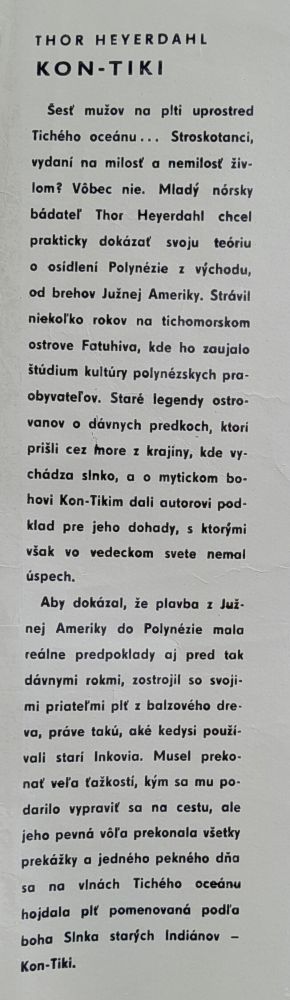 Kon Tiki - Na plti po Tichom oceáne