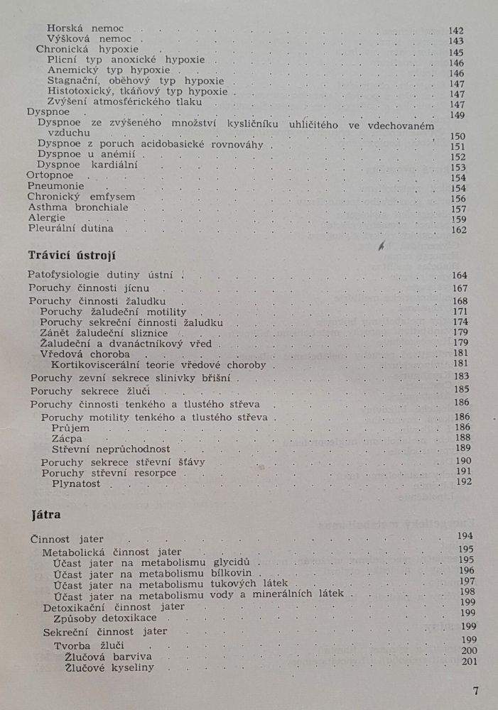 Patologická fysiologie - Učebnice pro studujíci lékařství
