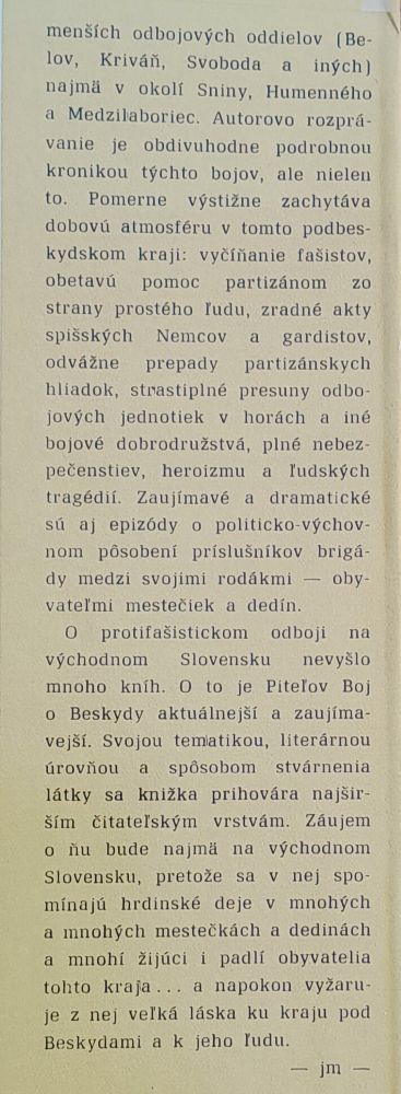Boj o Beskydy - Edícia Dukla