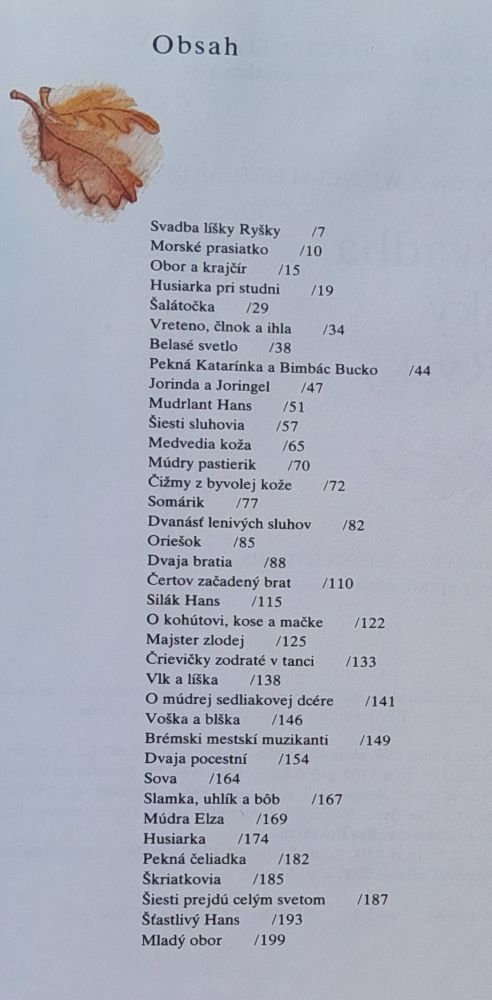 Svadba líšky Ryšky - KMČ - Grimmovci