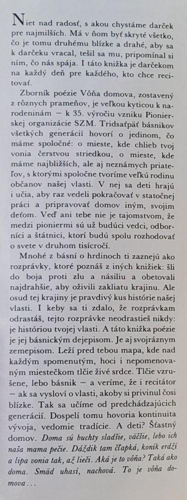 Vôňa domova
