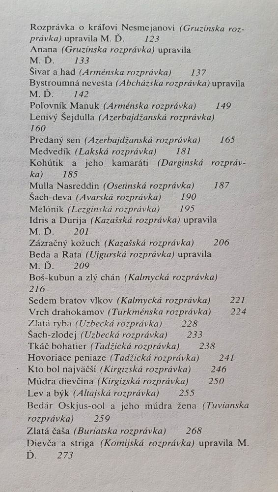 Krása nevídaná - Rozprávky národov Sovietskeho zväzu