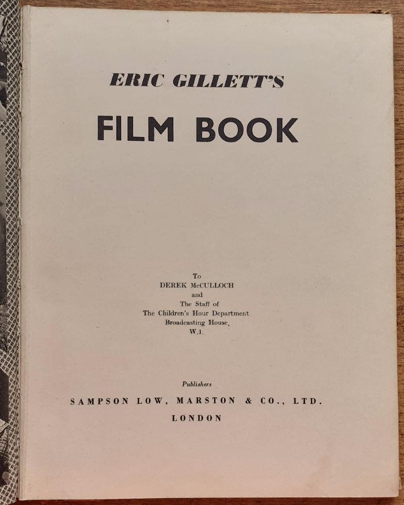 Eric Gilletts / Film Book