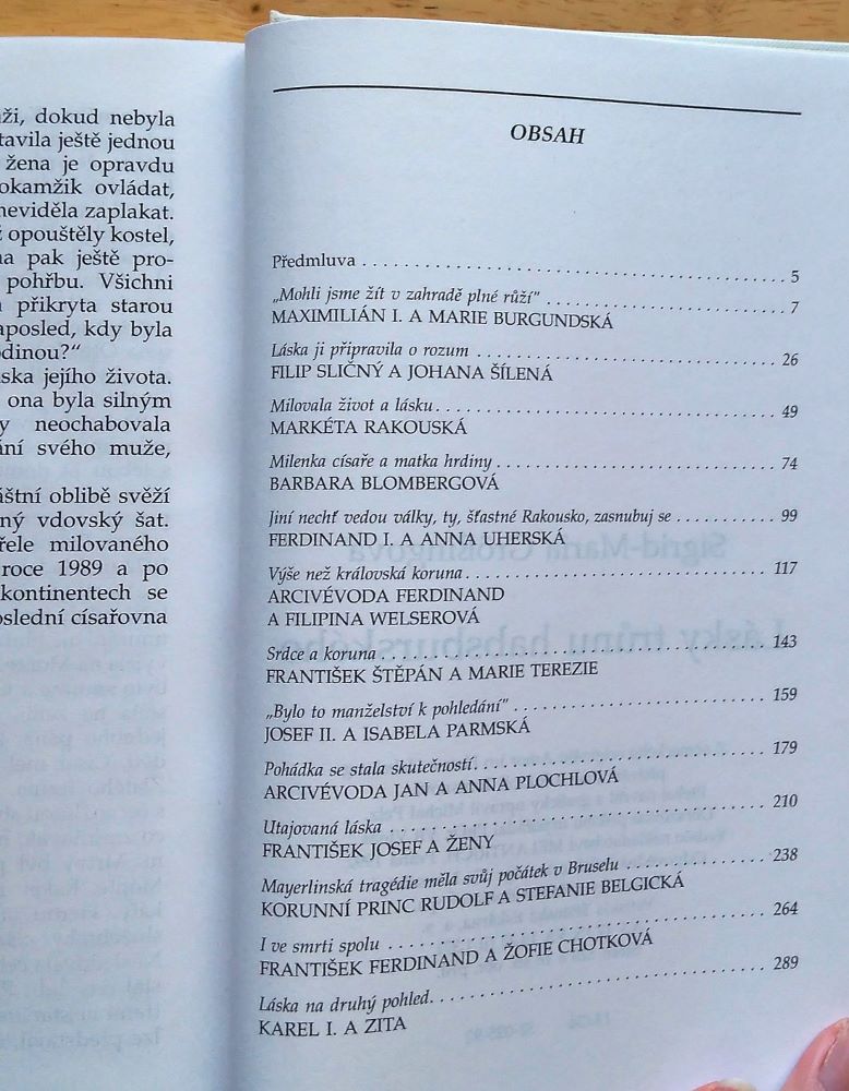 Lásky trúnu Habsburského (Habsburgovci)