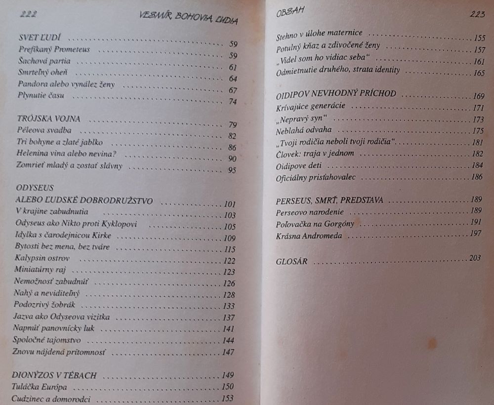 Najstaršie grécke mýty, Vesmír, Bohovia, Ľudia 