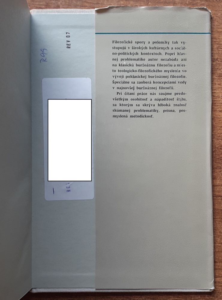 Premeny buržoáznej filozofie