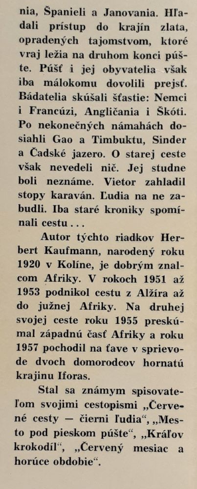 S karavánou cez Saharu