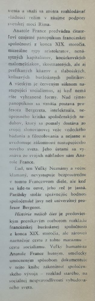 História našich čias