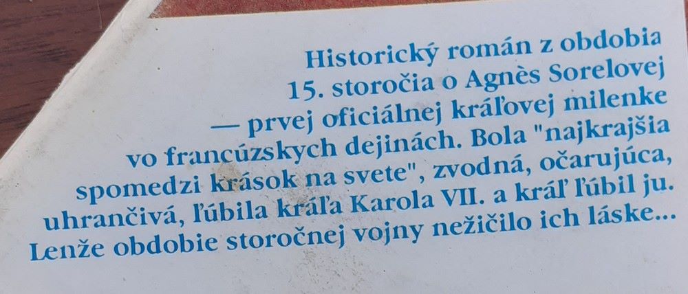 Uhrančivá / román o kráľovi a jeho milenke