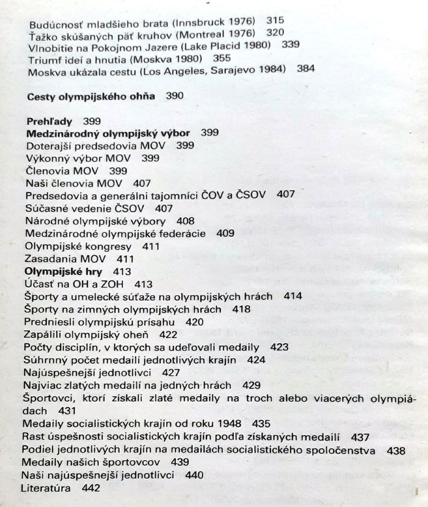 Novoveké olympiády, Olympijské hry a ich hrdinovia od Atén po Moskvu