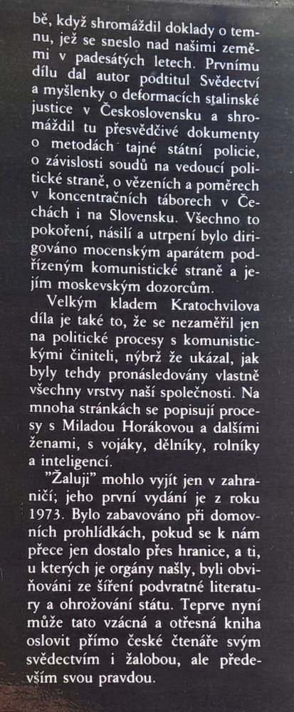 Žaluji 1. Stalinská justice v Československu