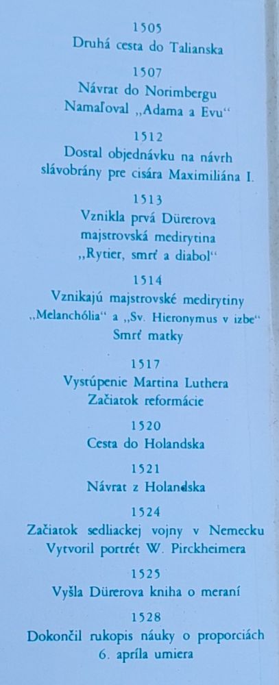 Rytier, smrť a diabol / Rozprávanie o živote a diele Albrechta Durera