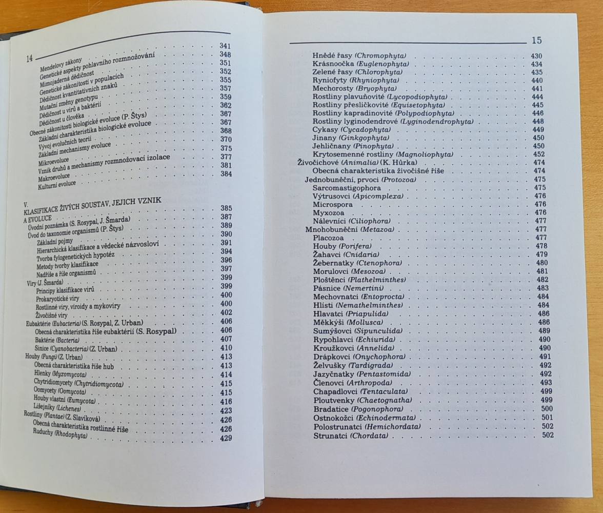 Přehled biologie