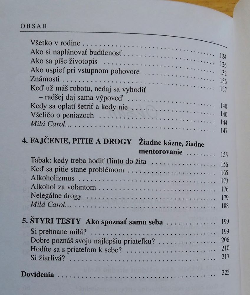 Dievčenské rozhovory na nové témy