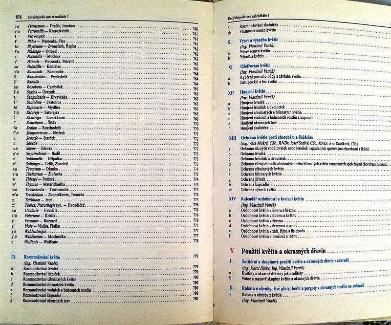 Encyklopedie pro zahrádkáře 1., 2. 