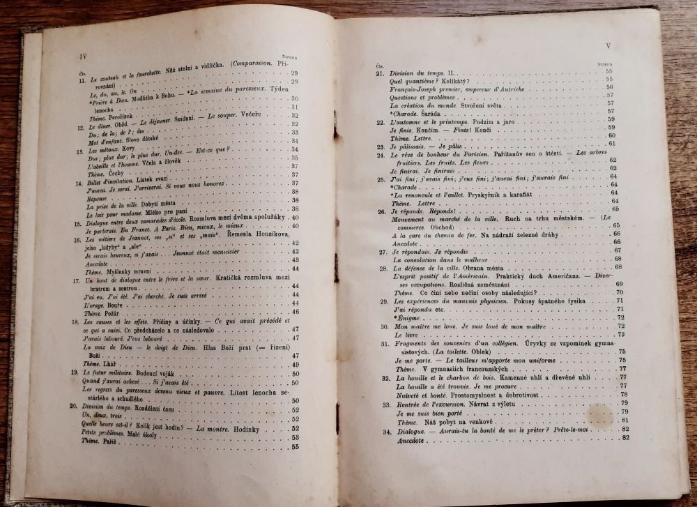 Učebnice a čítanka francouzská 1.