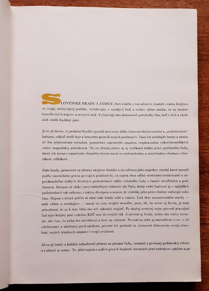 Slovenské hrady / Edícia obrazových publikácií